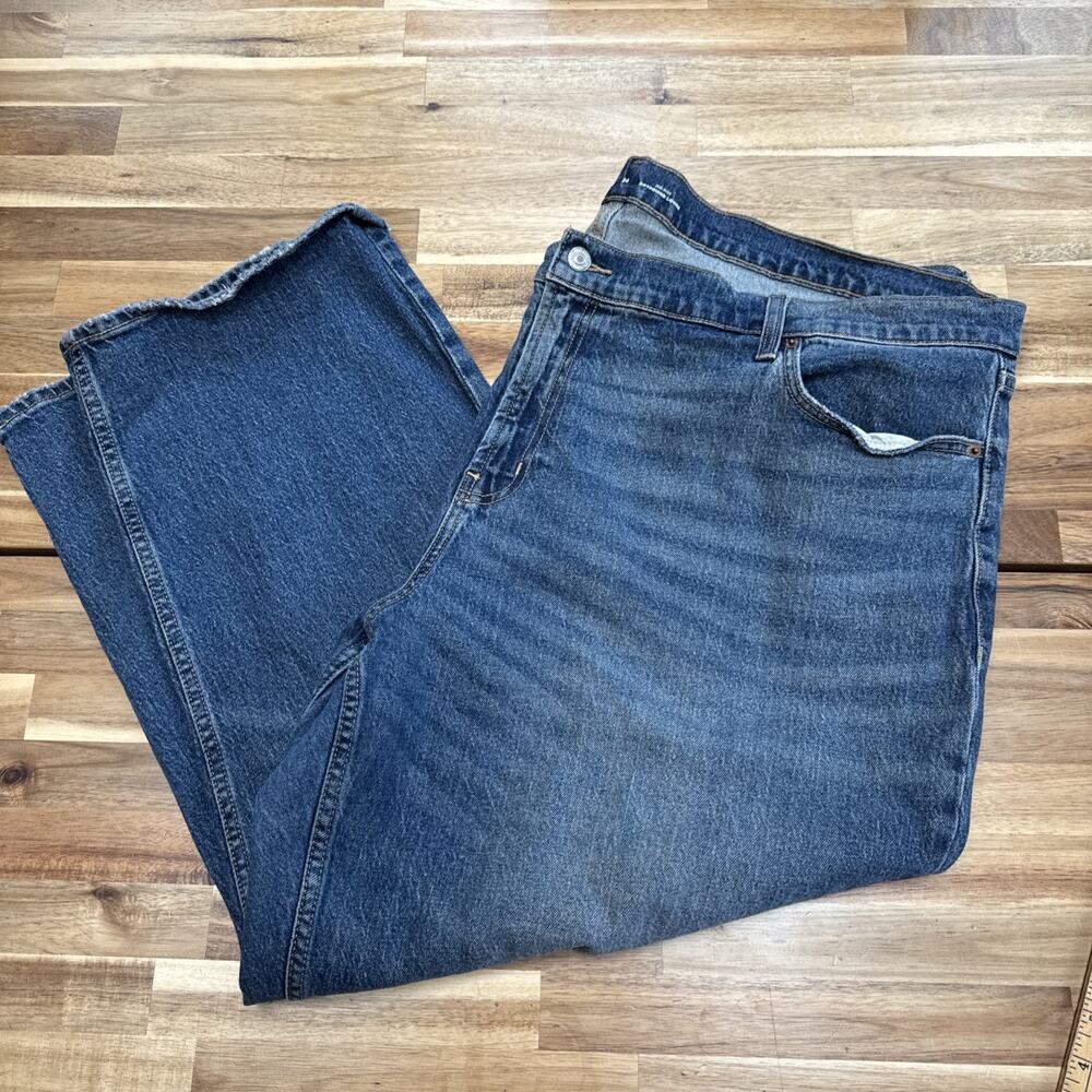 Old Navy‎ Jeans Womens 24 Blue Mid Rise Boyfriend Loose Distressed Denim